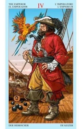 Tarot Of The Pirates - Editora Lo Escarabeo Itália - Tarô / Baralho Cigano  - Magazine Luiza