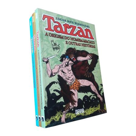 Imagem de Tarzan (Pack Completo: 03 volumes) - HQ - Devir