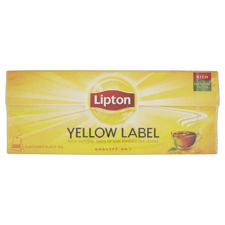 Imagem de Tea Lipton Yellow Label 100 saquinhos de chá