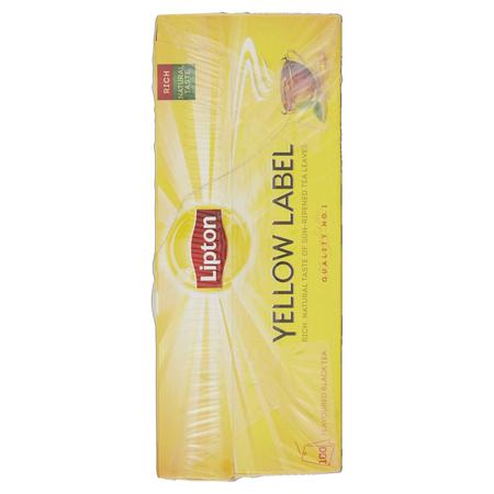 Imagem de Tea Lipton Yellow Label 100 saquinhos de chá