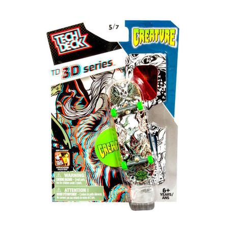 SKATE DE DEDO TECH DECK 96MM FINGERBOARD MULTIKIDS BR263 SORT