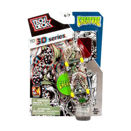 SKATE DE DEDO TECH DECK 96MM FINGERBOARD MULTIKIDS BR263 SORT