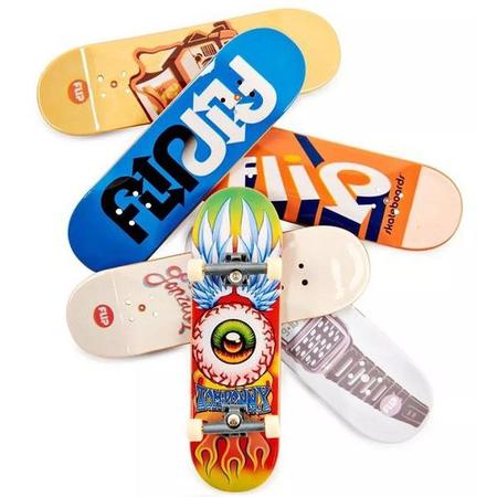 Skates De Dedo Tech Deck Kit Com 6 Sk8 Shop Acessórios Sunny - JP