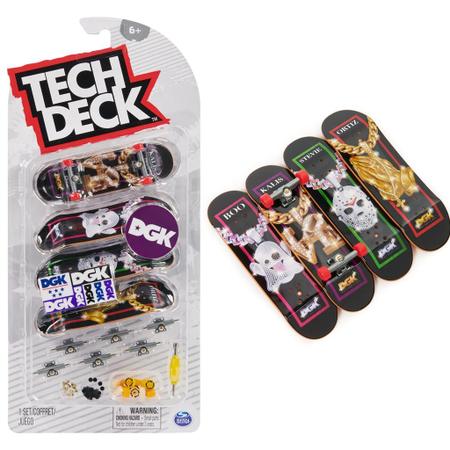 Kit Skate De Dedo 4 Peças Radical Material Reforçado Resistente Menino -  DBRINQ - Skate de Dedo - Magazine Luiza