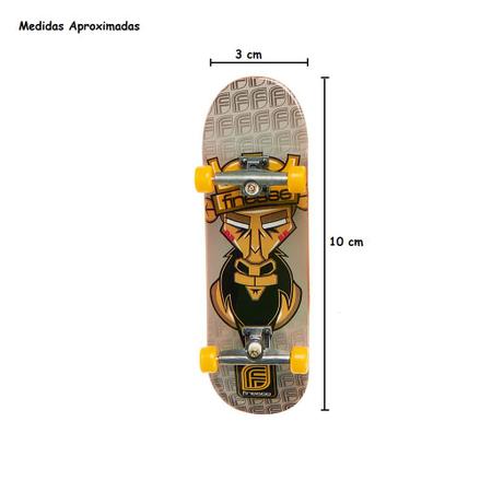 Skate De Dedo - Tech Deck - Finesse Skateboard - Sunny - D'Or Mais Saúde