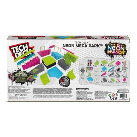 Imagem de Tech Deck Skate De Dedo Mega Rampa X-Connect Neon