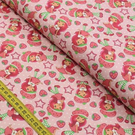 Tecido Estampado para Patchwork - Moranguinho 09 (0,50x1,40) - Dohler Imagem de Tecido Estampado para Patchwork - Moranguinho 09 (0,50x1,40)