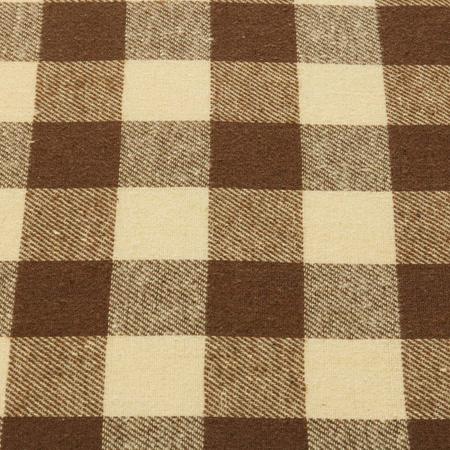 Tecido Flanela Xadrez Madras - Flag Caqui Dourado