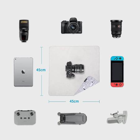 Imagem de Tecido Protetor Envoltório para Câmeras / Lentes / Equipamentos - Pgytech (Geek - M)
