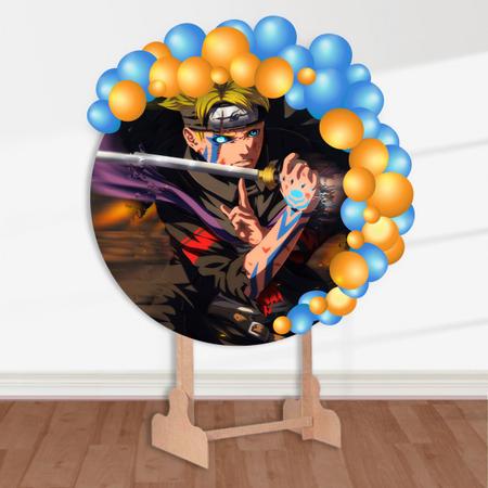 Balão Naruto Anime Infantil, material completo para a festa