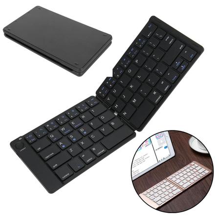 Imagem de Teclado Bluetooth Dobrável Ampla Compatibilidade Bnt