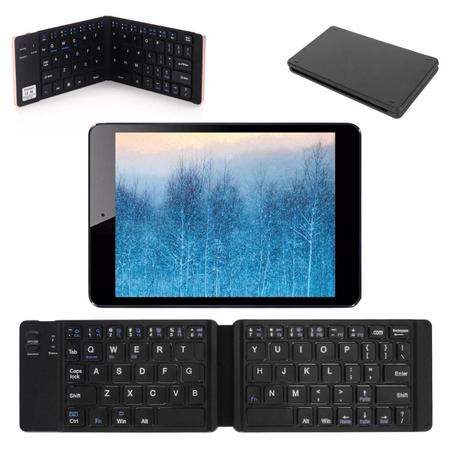 Imagem de Teclado Bluetooth Dobrável Ampla Compatibilidade Bnt