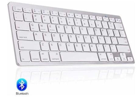 Imagem de Teclado Bluetooth Sem Fio Wireless Ley-174 - Avila Acessórios