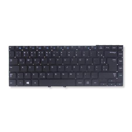 Imagem de Teclado bringIT compatível com Notebook Samsung AtivBook NP270E4E-KD4BR  Preto ABNT3