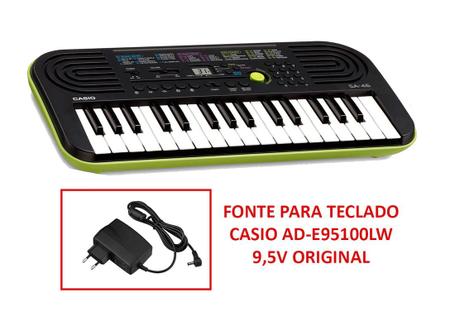 Teclado Casio SA-46 Infantil com 32 miniteclas