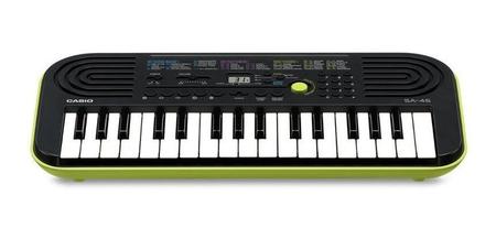 Teclado Casio SA-46 Infantil com 32 miniteclas