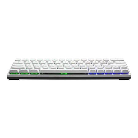 Imagem de Teclado com fio Cooler Master SK620 White RGB, Mecânico, USB