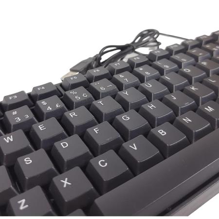 Teclado Com Fio Multilaser Tc193 Usb Resistente A Água Imagem de Teclado Com Fio Multilaser Tc193 Usb Resistente A Água