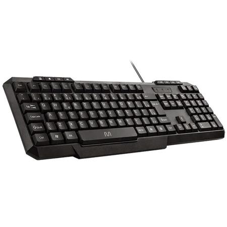 Imagem de Teclado Com Fio TM100 Slim USB 8 Teclas Multimidia Resistente à Água Teclas Silenciosas Multilaser TC206