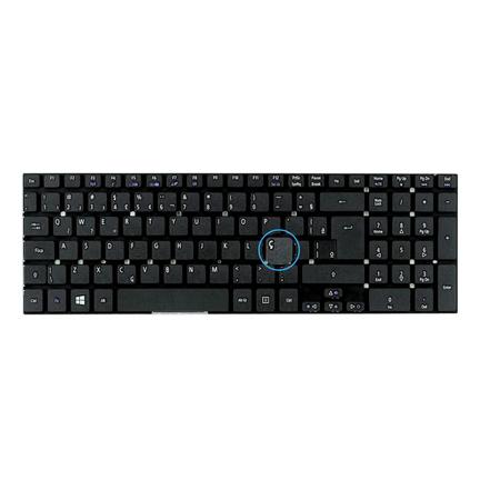 Imagem de Teclado compatível com Acer Part Number V121730AS4