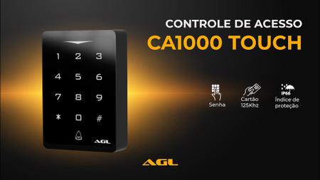 Imagem de Teclado Controle De Acesso Ca1000 Touch Senha Tag Ip66 Agl 3970