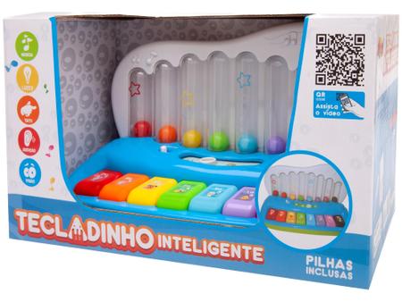 Imagem de Teclado de Brinquedo Aprender e Brincar  - Inteligente Zoop Toys