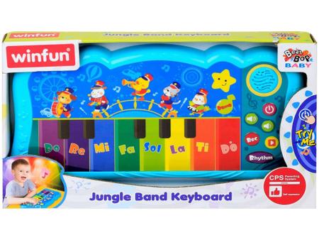 Imagem de Teclado de Brinquedo Winfun Banda da Selva - Yes Toys