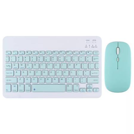 Teclado E Mouse Bluetooth Para Tablet Galaxy S6 Lite - FAM Imagem de Teclado E Mouse Bluetooth Para Tablet Galaxy S6 Lite