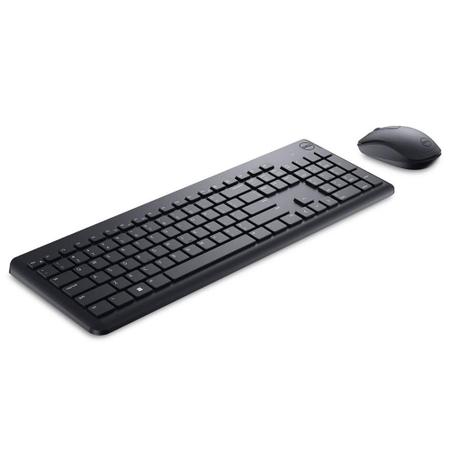 Imagem de Teclado e Mouse Sem Fio Dell KM3322W, USB, ABNT2, Preto - 580-BBBB