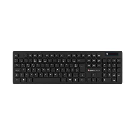 Imagem de Teclado e Mouse Sem Fio Kross Wireless, USB, ABNT2, Preto - KE-KM558V1 - Kross Elegance