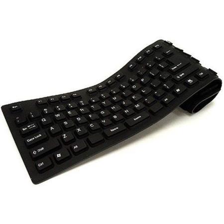 Imagem de Teclado Flexivel USB Preto