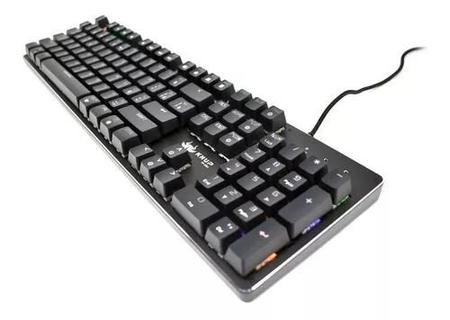 Imagem de Teclado Gamer Led Rgb Semi Mecanic0 Knup Kp-2051 Qwerty