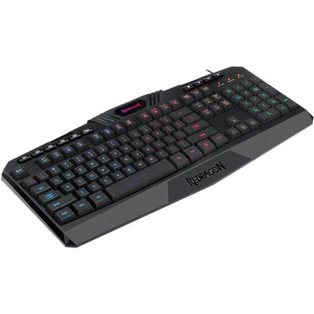 Imagem de Teclado Gamer Redragon Harpe Pro K503A-RGB (Ingles com Fio)