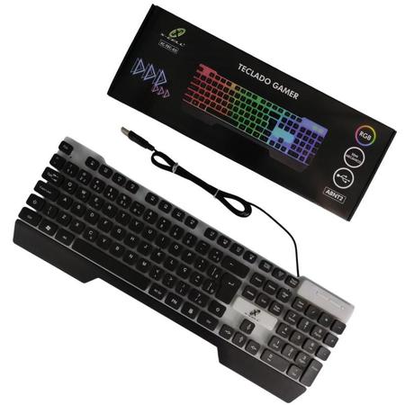 Teclado Gamer de mão única Iluminado 39 teclas T15 PUBG Zyoulang - Teclado  Gamer - Magazine Luiza