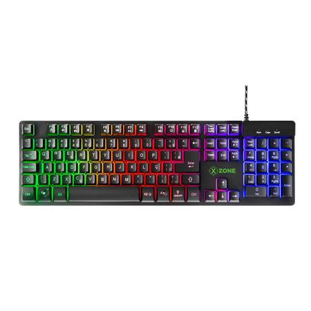 Imagem de Teclado Gamer Xzone GTS-01 Semi Mecânico, Confortavel, USB, PC, com Fio, FPS, Gaming House, Game Station, para Jogar