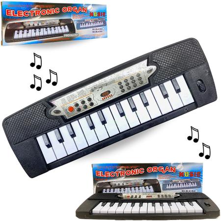 Teclado elétrico para piano infantil, brinquedo de piano bebê com 22 teclas,  brinquedo de piano musical