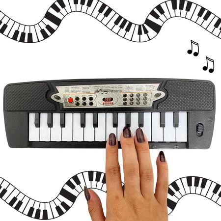 Teclado Infantil Brinquedo Musical Piano P/ Bebês Órgão Som