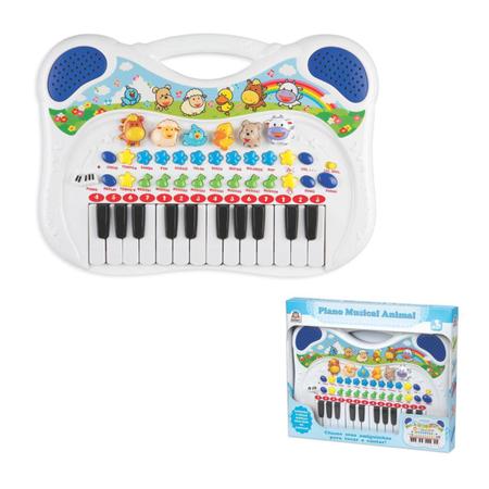 Piano Infantil Teclado Para Bebe E Criança Com Som Dos Bicho - jpg shop -  Piano / Teclado de Brinquedo - Magazine Luiza