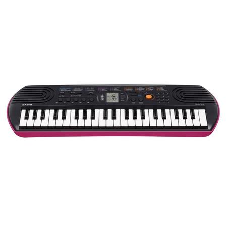 Teclado Infantil Casio SA-78 44 Teclas Preto Pink - Teclado Infantil -  Magazine Luiza