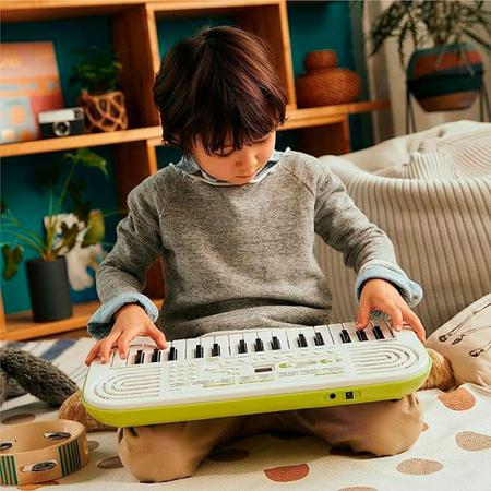 Teclado Infantil Casio SA-50 H2 Branco 32 Teclas Portátil Iniciante -  Teclado Arranjador - Magazine Luiza