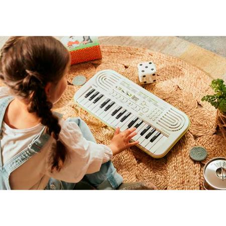 Teclado Infantil Casio SA-50 H2 Branco 32 Teclas Portátil Iniciante -  Teclado Arranjador - Magazine Luiza