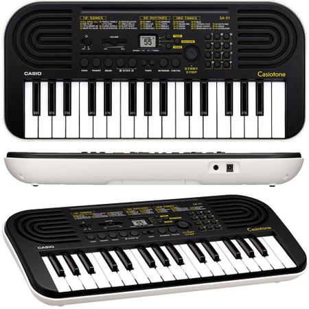 Teclado Musical Casio Infantil SA-81H2 - RCK AUDIO - Instrumentos Musicais  e Áudio Profissional