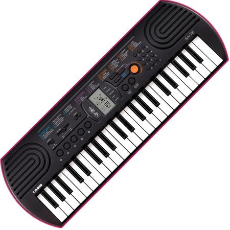 Teclado infantil Casio SA 78 Rosa