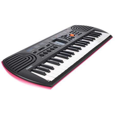 Teclado Infantil Casio Sa-78 Pink - 44 Miniteclas - 8 Polifonias