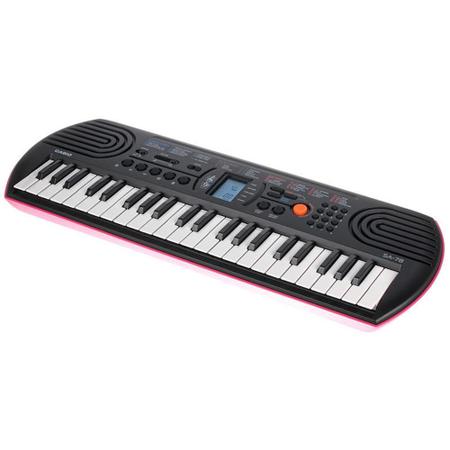 Teclado Infantil Casio SA-78 44 Teclas Preto Pink - Teclado Infantil -  Magazine Luiza