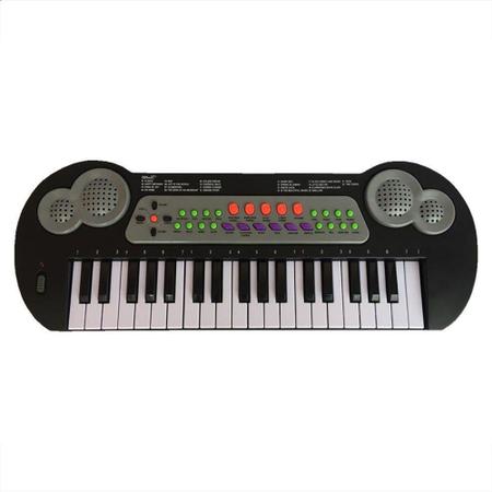 Teclado Infantil Com Microfone 37 Teclas - C 06 Musicas - Alfabay