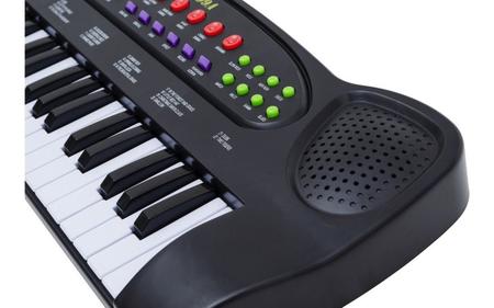 Piano Teclado Infantil Microfone Cantar Brinquedo Musical Educativo Crianca  (DMT5386) tem aqui, na ABMIDIA!