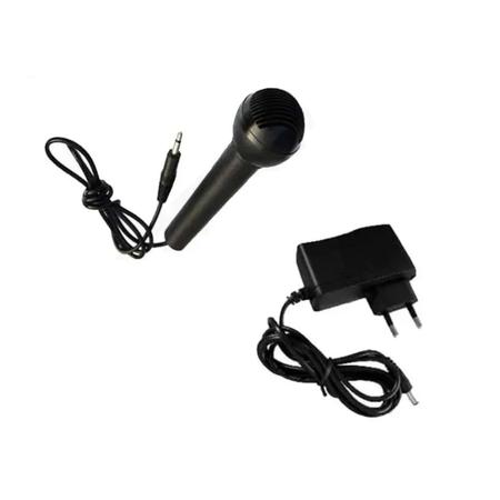 Custom Sound CKKB 44 - Teclado Infantil com microfone Preto