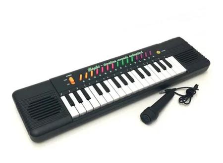 Teclado Infantil Musical 32 Teclas Keys Com Microfone Piano - eletronic -  Piano / Teclado de Brinquedo - Magazine Luiza