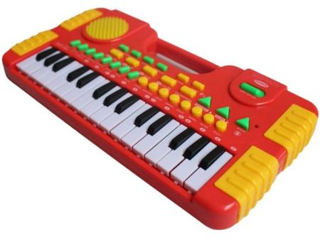 Teclado pianinho infantil educativo 31 teclas c som gravador - Importway -  Teclado Infantil - Magazine Luiza